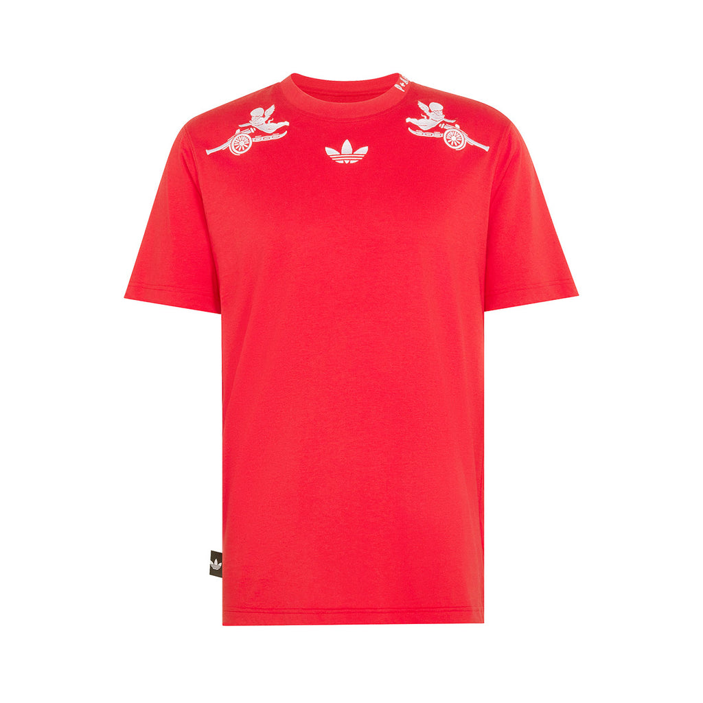 ADIDAS ARSENAL X PLACES+FACES TEE - BETTER SCARLET