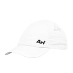 Ari Essential Dash Running Cap White Black Silver