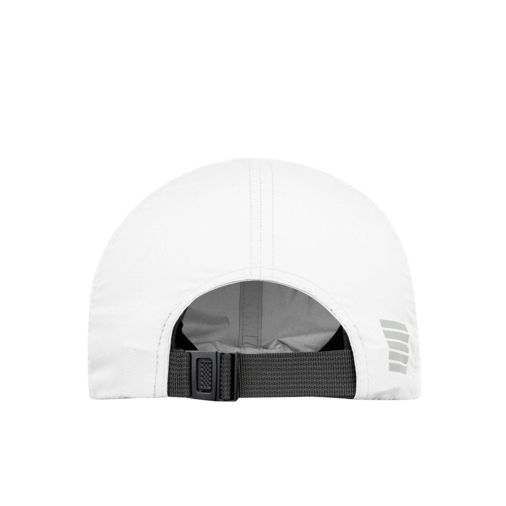 Ari Essential Dash Running Cap White Black Silver