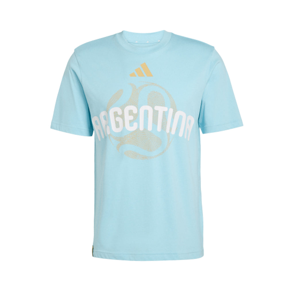 ADIDAS ARGENTINA OLP TEE - ICEY BLUE