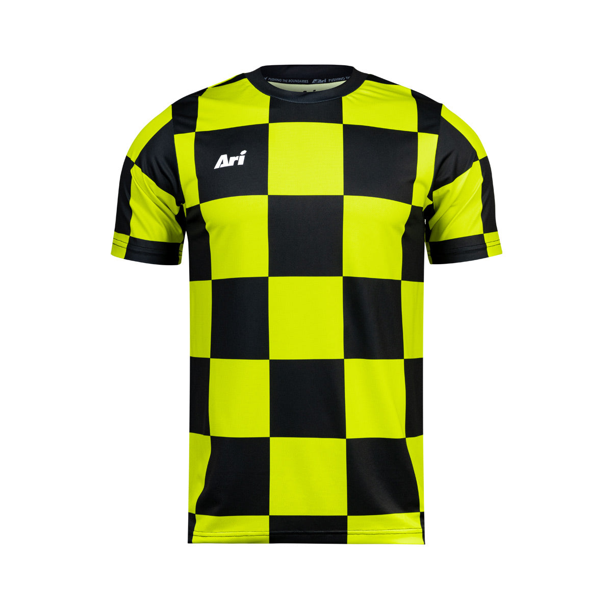  ARI ADEPT CHECKER TEAM JERSEY - LIME GREEN/BLACK/WHITE