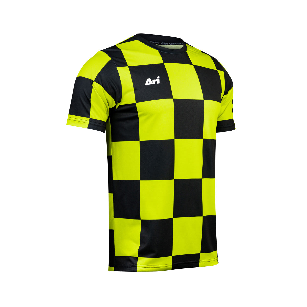  ARI ADEPT CHECKER TEAM JERSEY - LIME GREEN/BLACK/WHITE
