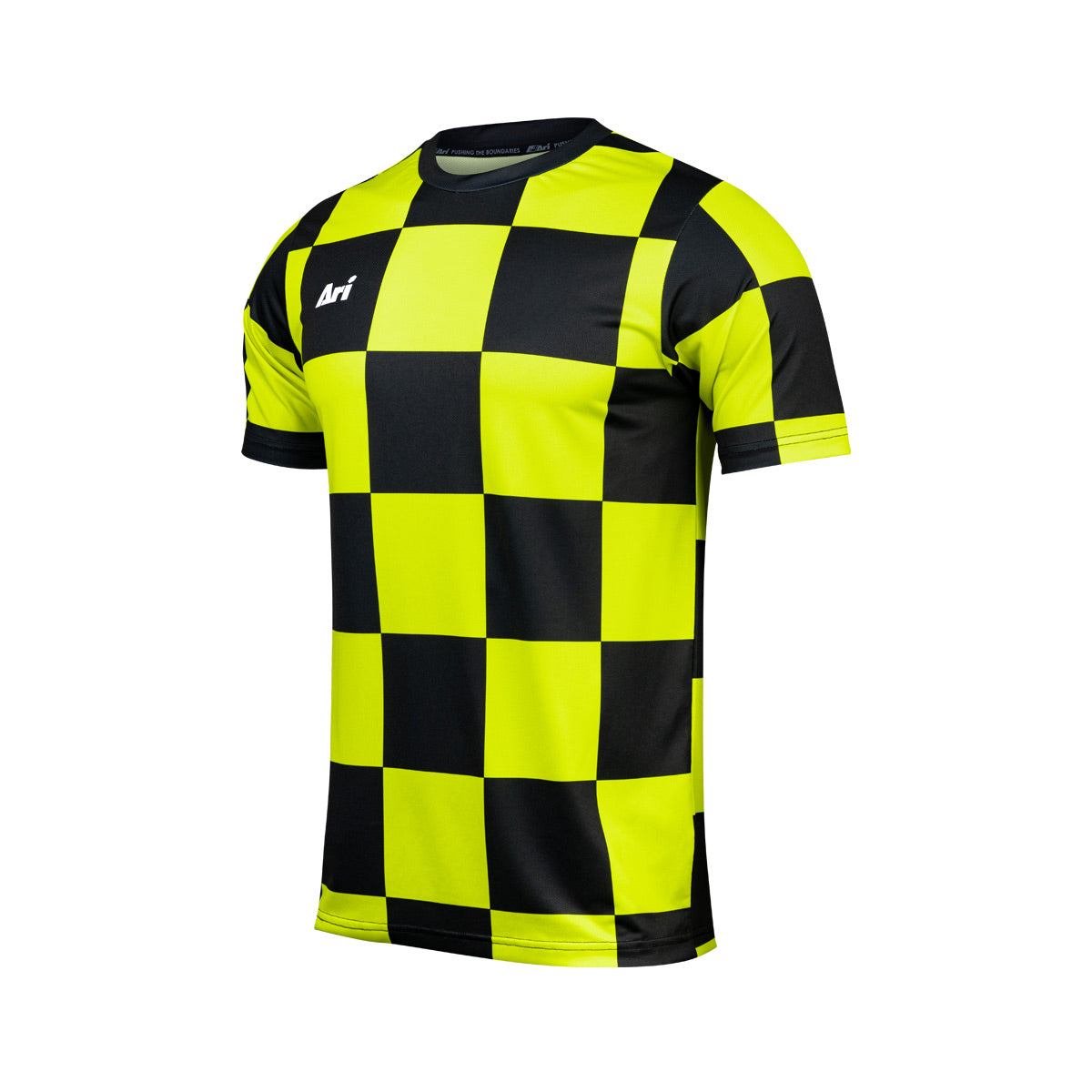  ARI ADEPT CHECKER TEAM JERSEY - LIME GREEN/BLACK/WHITE