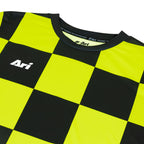  ARI ADEPT CHECKER TEAM JERSEY - LIME GREEN/BLACK/WHITE