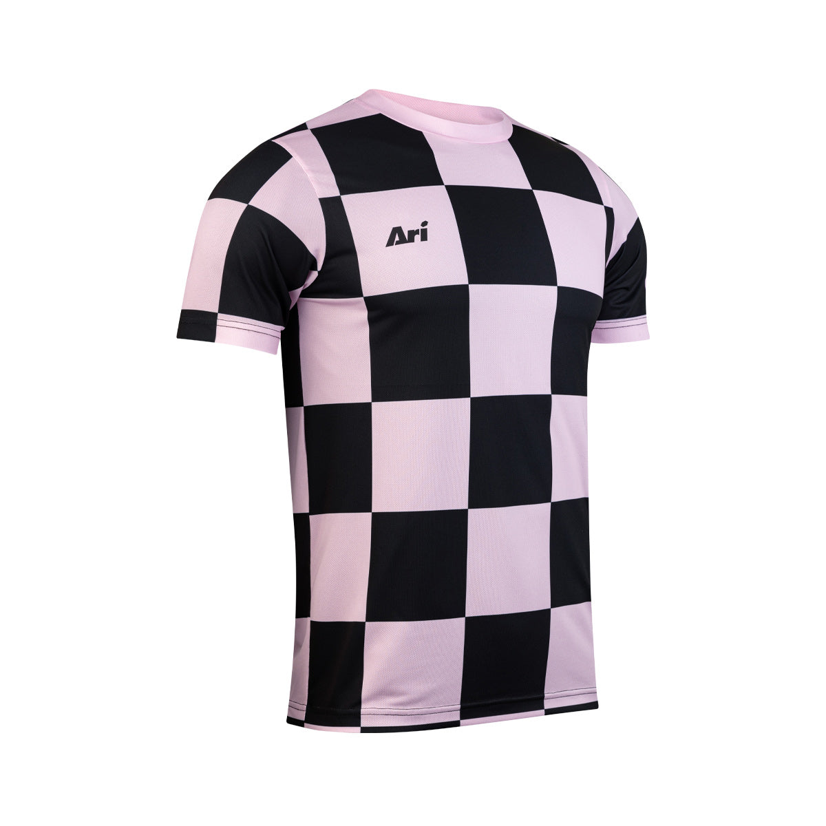 ARI ADEPT CHECKER TEAM JERSEY - SOFT PINK/BLACK/BLACK