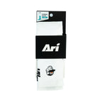 Ari Adept Runna Crew Running Socks White Black White