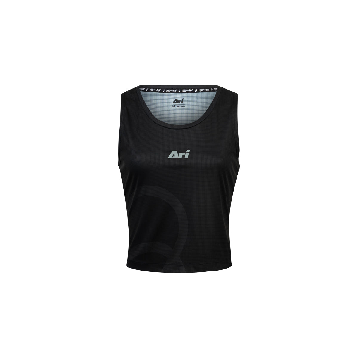 Ari Adept Signature Running Crop Black Silver Black