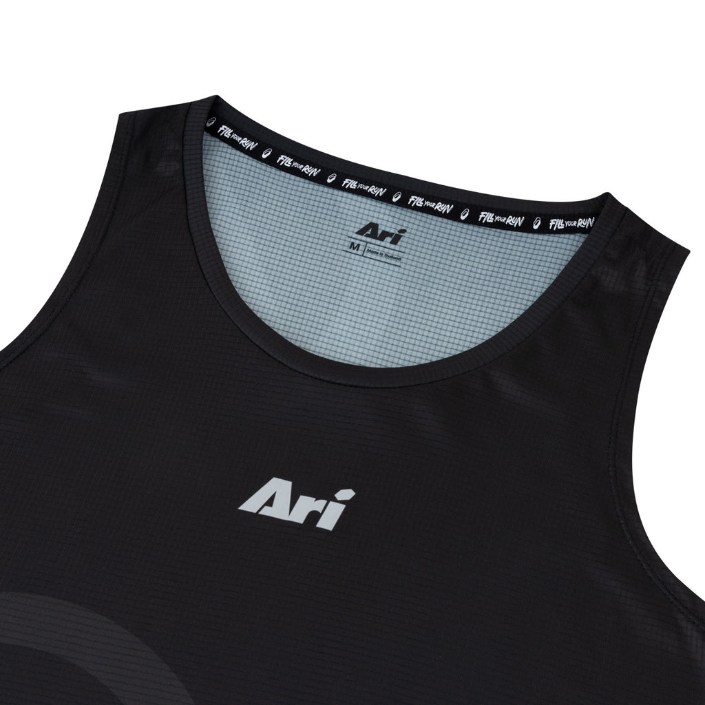 Ari Adept Signature Running Crop Black Silver Black