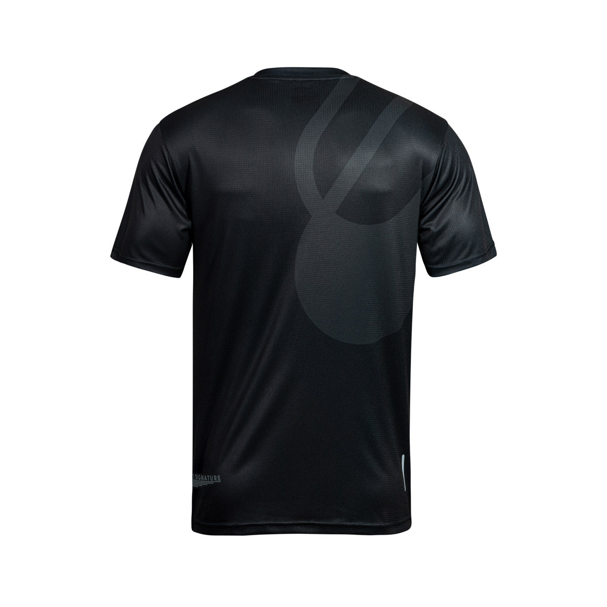 Ari Adept Signature Running Tee Black Silver Grey