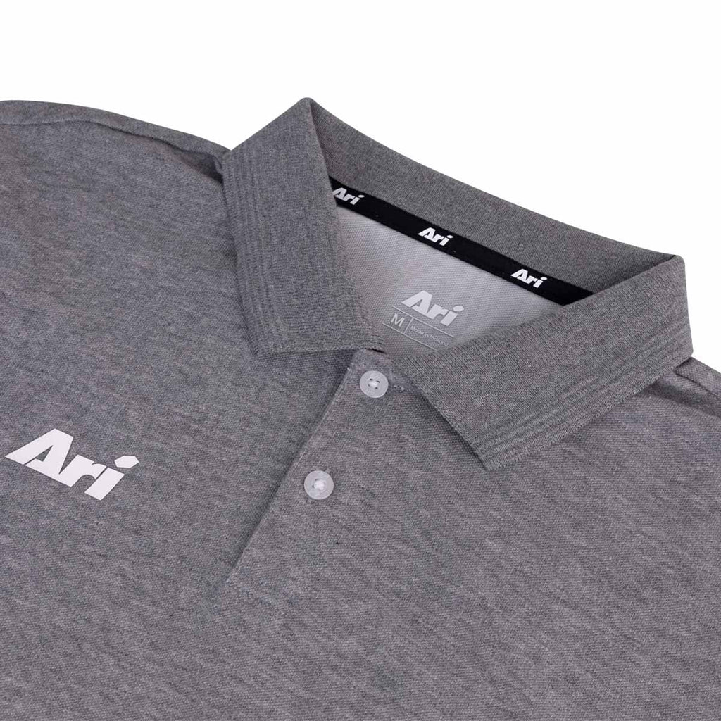 ARI ADEPT SMART POLO - GREY/WHITE/GREY