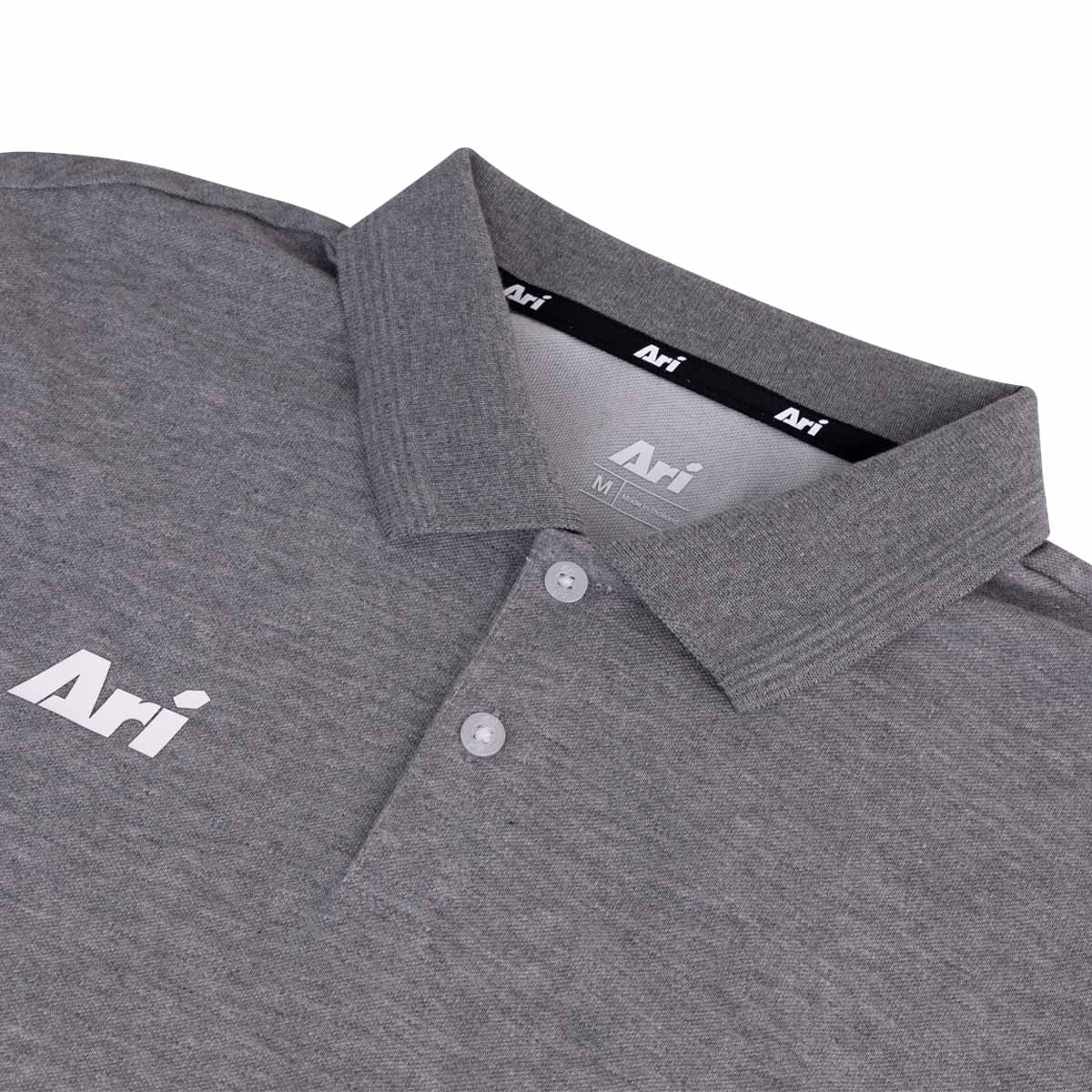 ARI ADEPT SMART POLO - GREY/WHITE/GREY