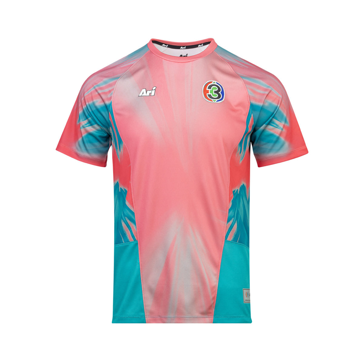 ARI CH3 56ANNIV M PUNCH TEAM MATCH JERSEY - PUNCH PINK/TURQUOISE/TEAL