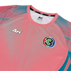 ARI CH3 56ANNIV M PUNCH TEAM MATCH JERSEY - PUNCH PINK/TURQUOISE/TEAL