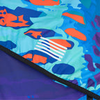 Ari Elite Frostbloom Running Windbreaker Blue Purple Orange