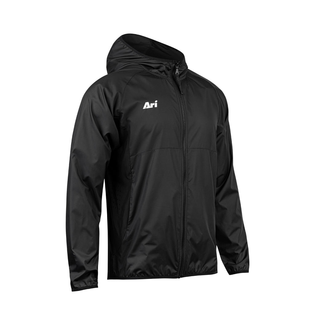 ARI ELITE WINDBREAKER JACKET - BLACK/WHITE/GREY