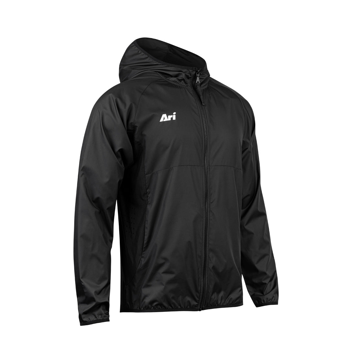 ARI ELITE WINDBREAKER JACKET - BLACK/WHITE/GREY