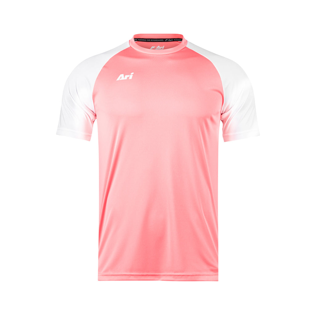 ARI ESSENTIAL 2TONES TEAM JERSEY - NEON PINK/NEON PINK/WHITE