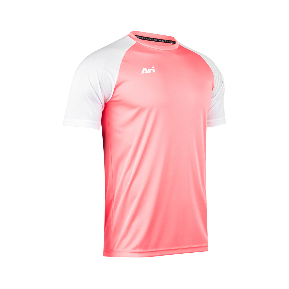 ARI ESSENTIAL 2TONES TEAM JERSEY - NEON PINK/NEON PINK/WHITE
