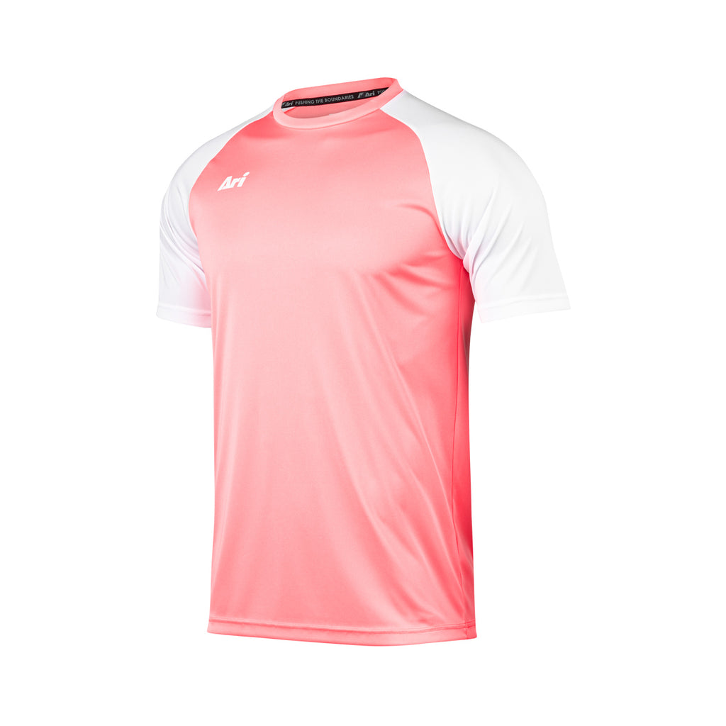 ARI ESSENTIAL 2TONES TEAM JERSEY - NEON PINK/NEON PINK/WHITE