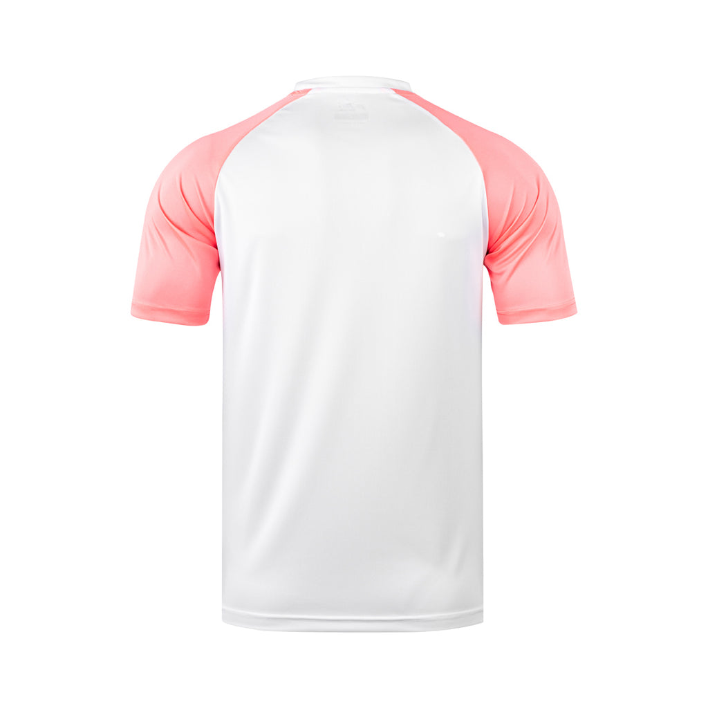 ARI ESSENTIAL 2TONES TEAM JERSEY - WHITE/WHITE/NEON PINK