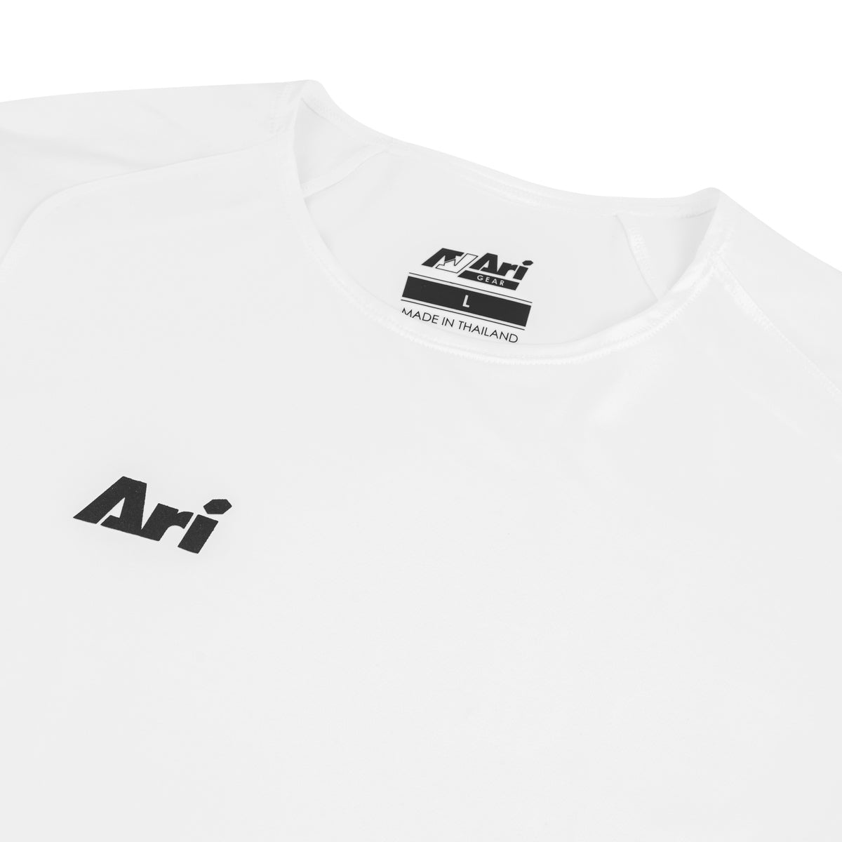 ARI ADEPT BASE LAYER LONG SLEEVE - WHITE/WHITE/BLACK