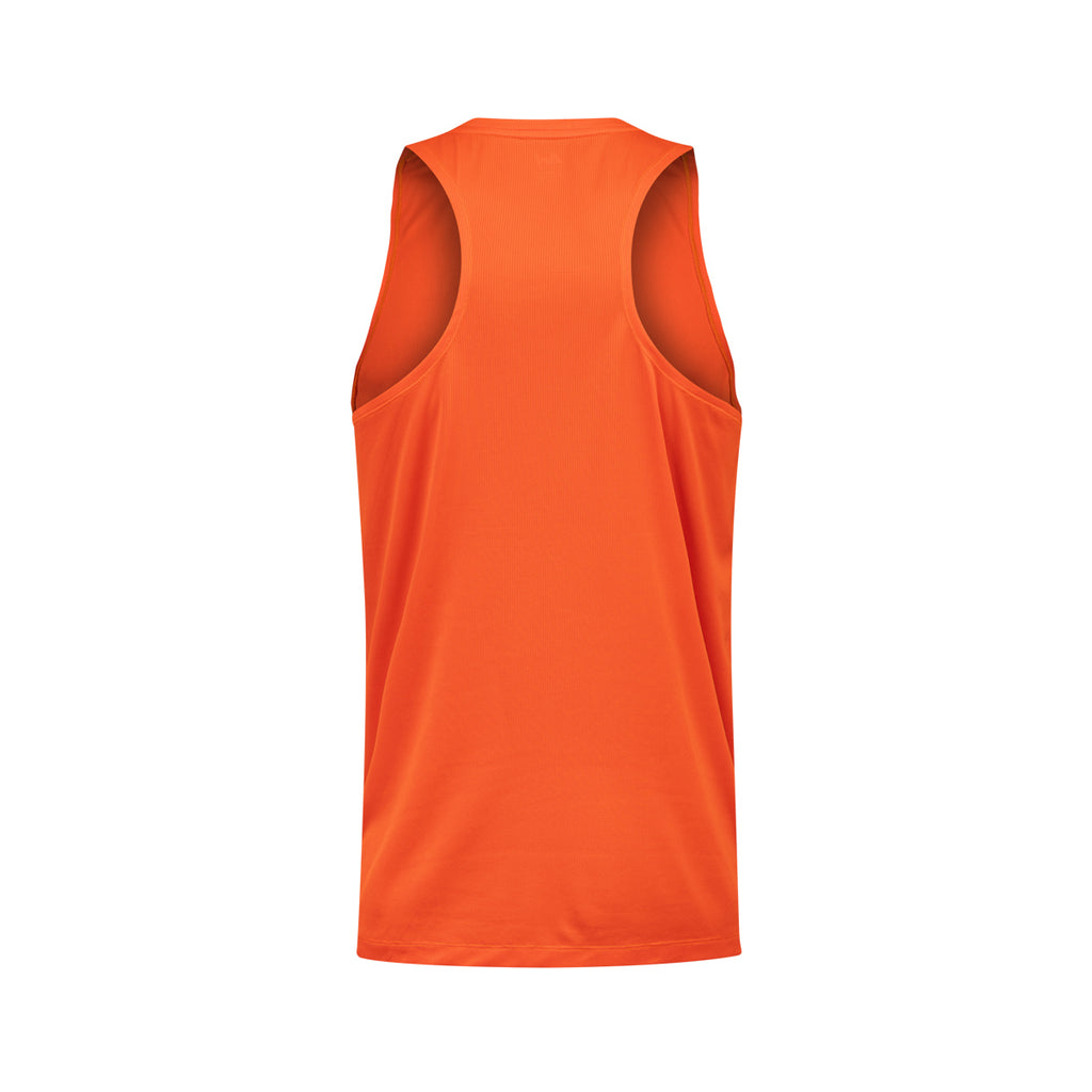 Ari Essential Neat Running Tank Orange White Orange