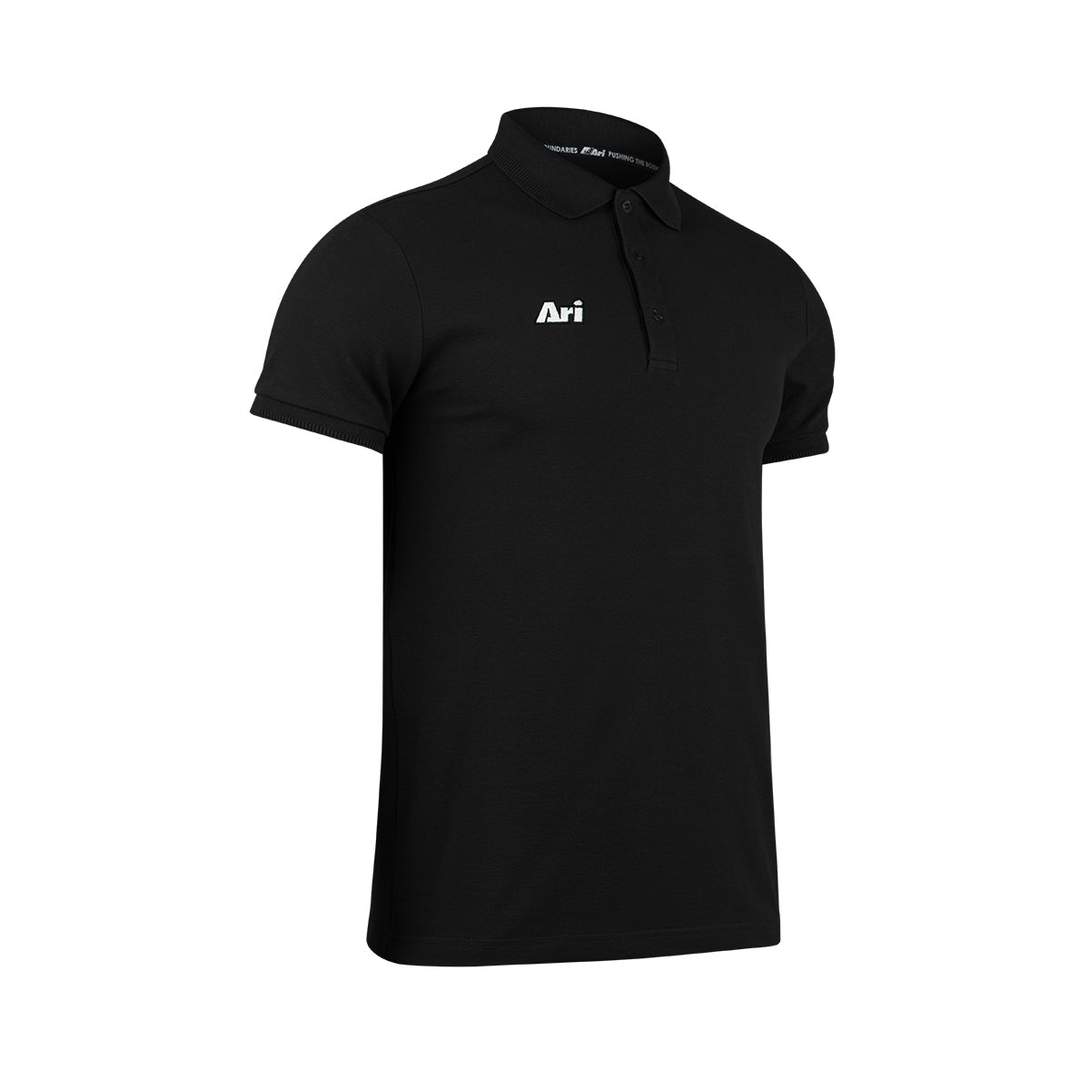 ARI ESSENTIAL SMART POLO - BLACK/WHITE