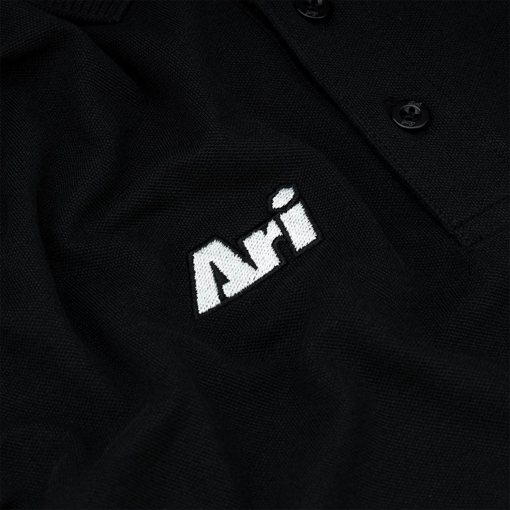 ARI ESSENTIAL SMART POLO - BLACK/WHITE