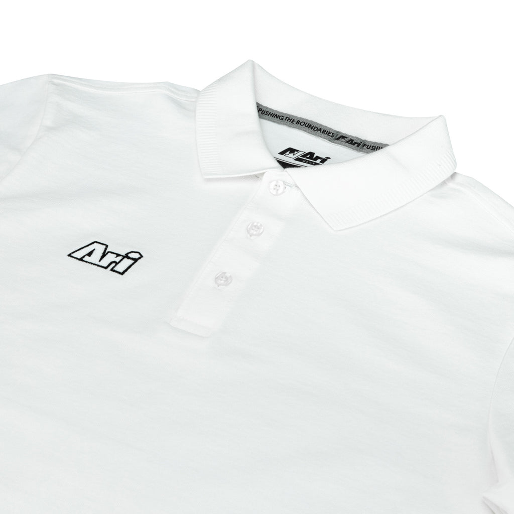 ARI ESSENTIAL SMART POLO - WHITE/WHITE