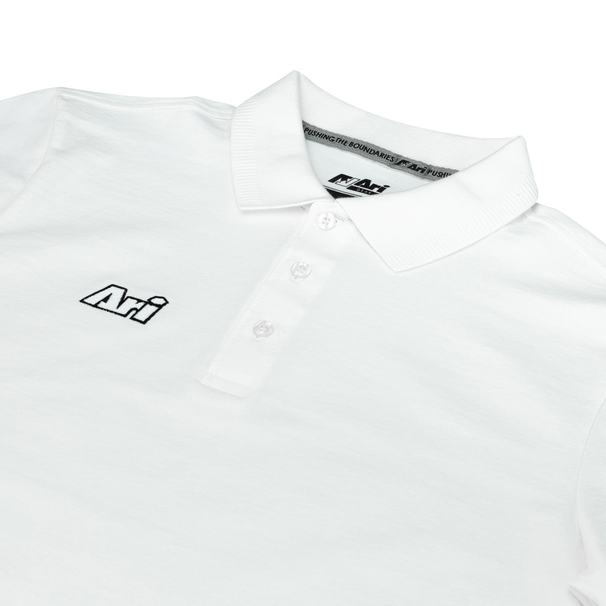 ARI ESSENTIAL SMART POLO - WHITE/WHITE