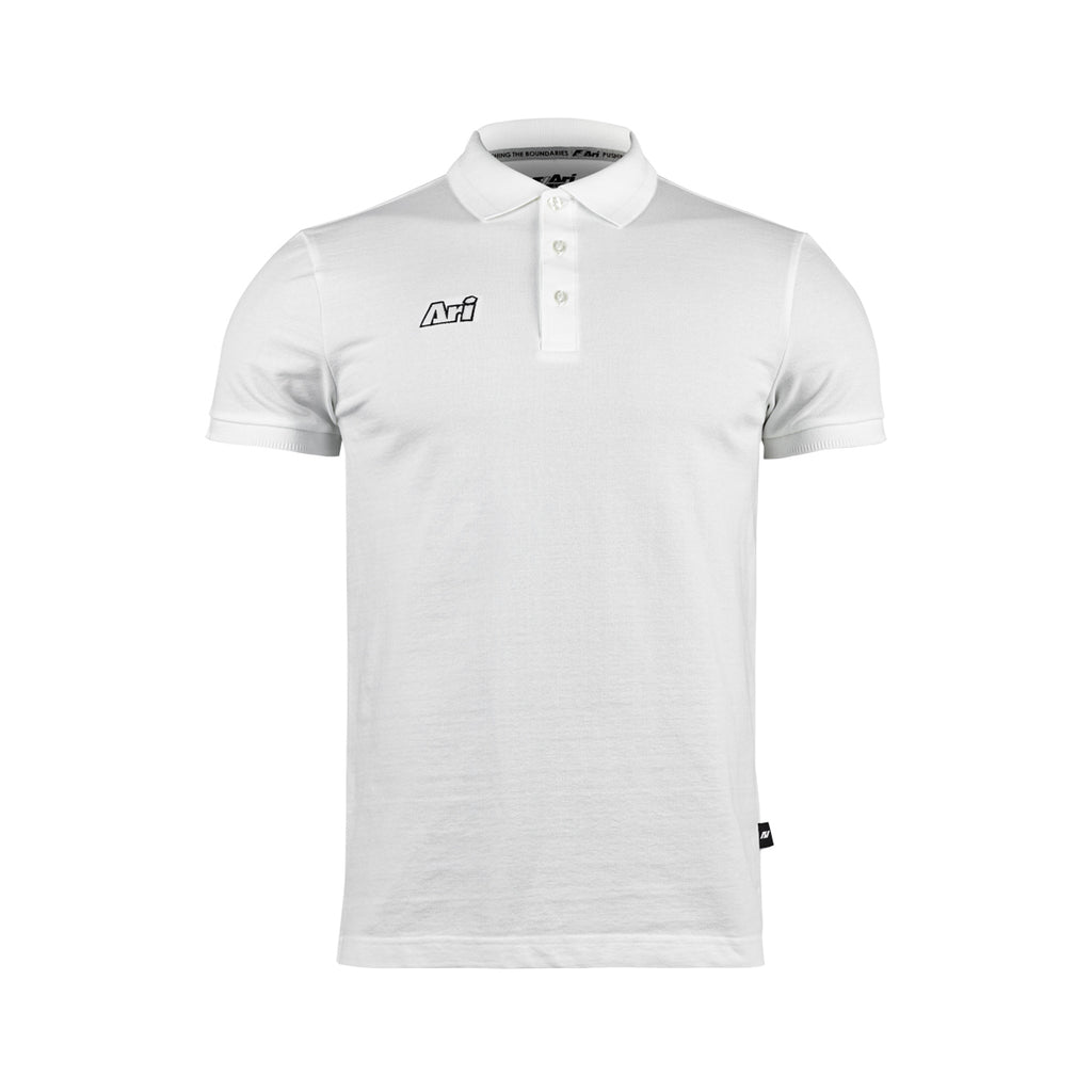 ARI ESSENTIAL SMART POLO - WHITE/WHITE