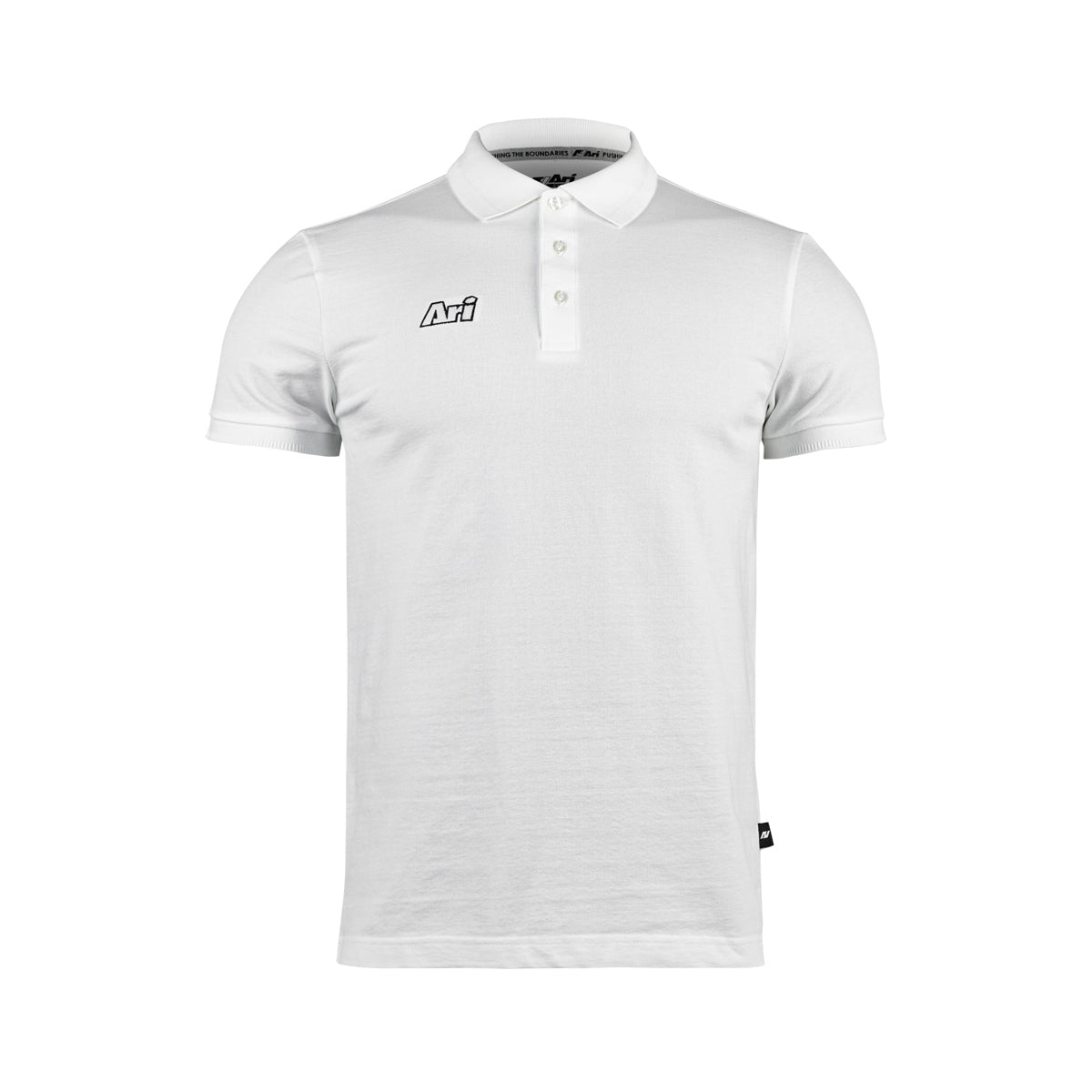 ARI ESSENTIAL SMART POLO - WHITE/WHITE