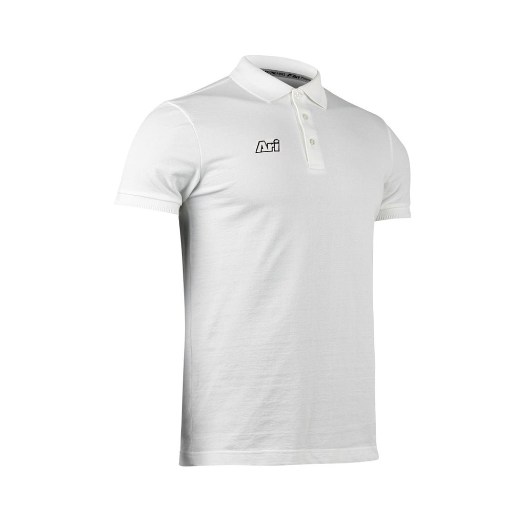 ARI ESSENTIAL SMART POLO - WHITE/WHITE