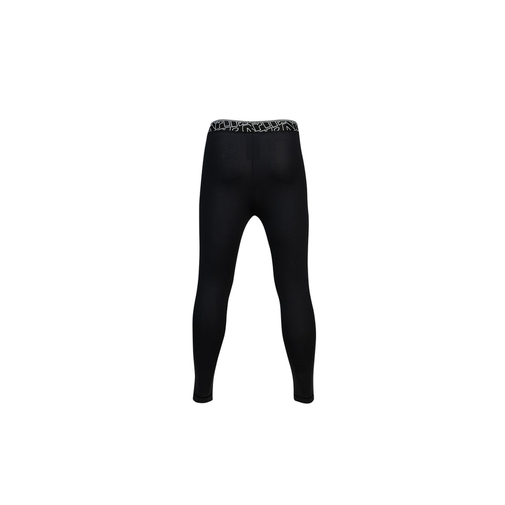 ARI KIDS ADEPT BASE LAYER TIGHTS - BLACK/BLACK/WHITE