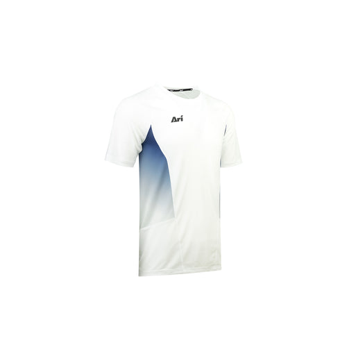 ARI KIDS ADEPT ICONIC TEAM JERSEY - WHITE/BLACK/GREY