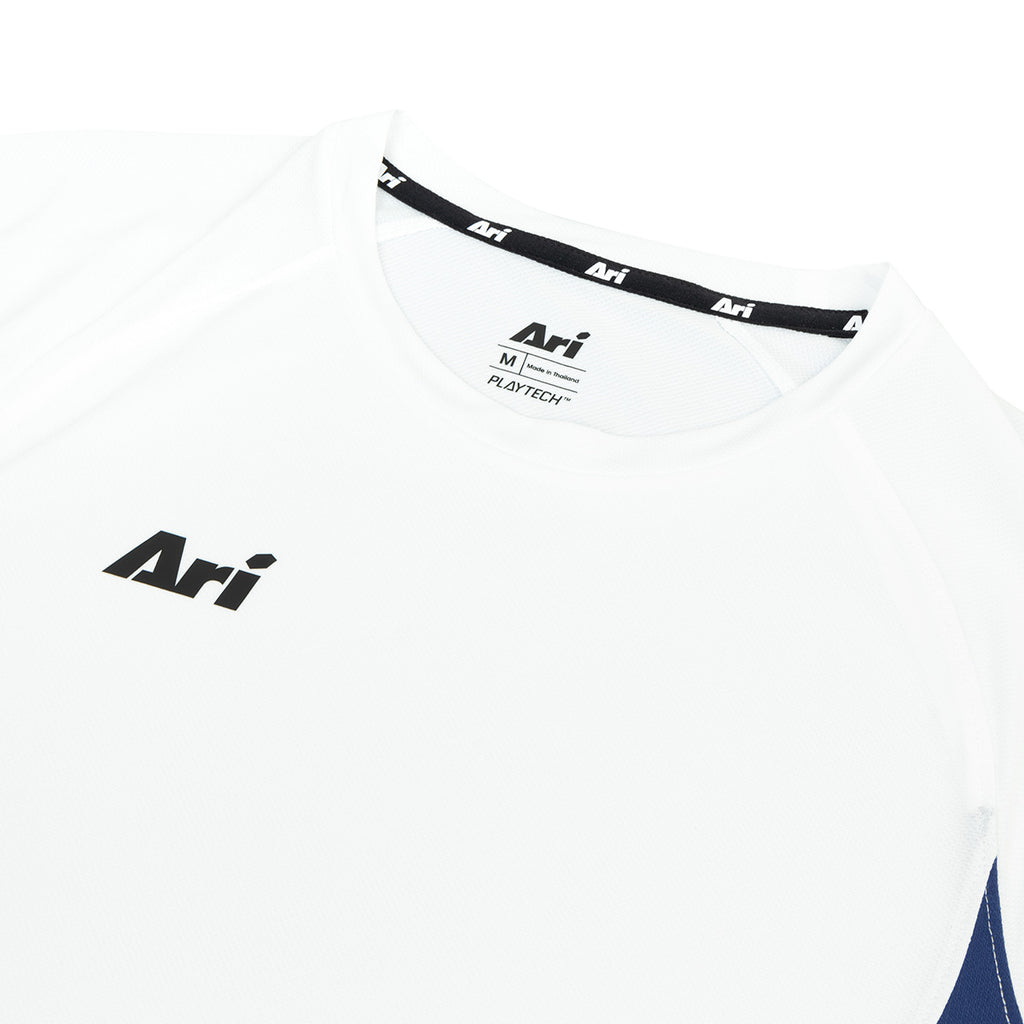 ARI KIDS ADEPT ICONIC TEAM JERSEY - WHITE/BLACK/GREY