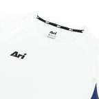 ARI KIDS ADEPT ICONIC TEAM JERSEY - WHITE/BLACK/GREY