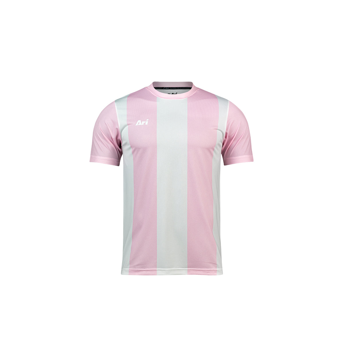 ARI KIDS ADEPT STRIPES TEAM JERSEY - PINK/WHITE/WHITE