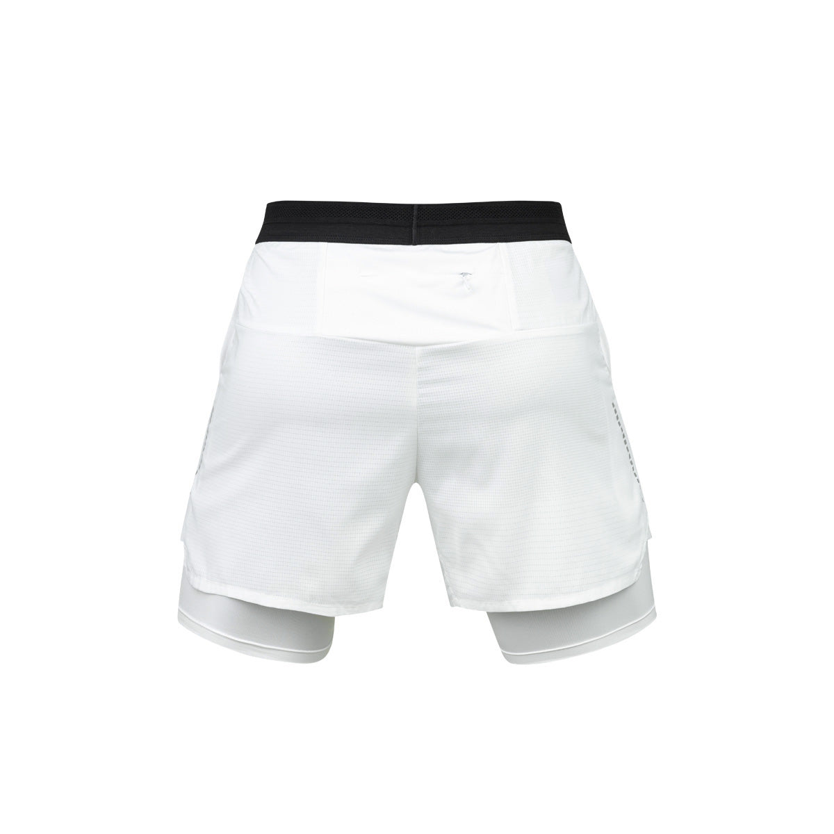 Ari Women Breathe 2in1 V3 Running Shorts 3 Inches White White Silver