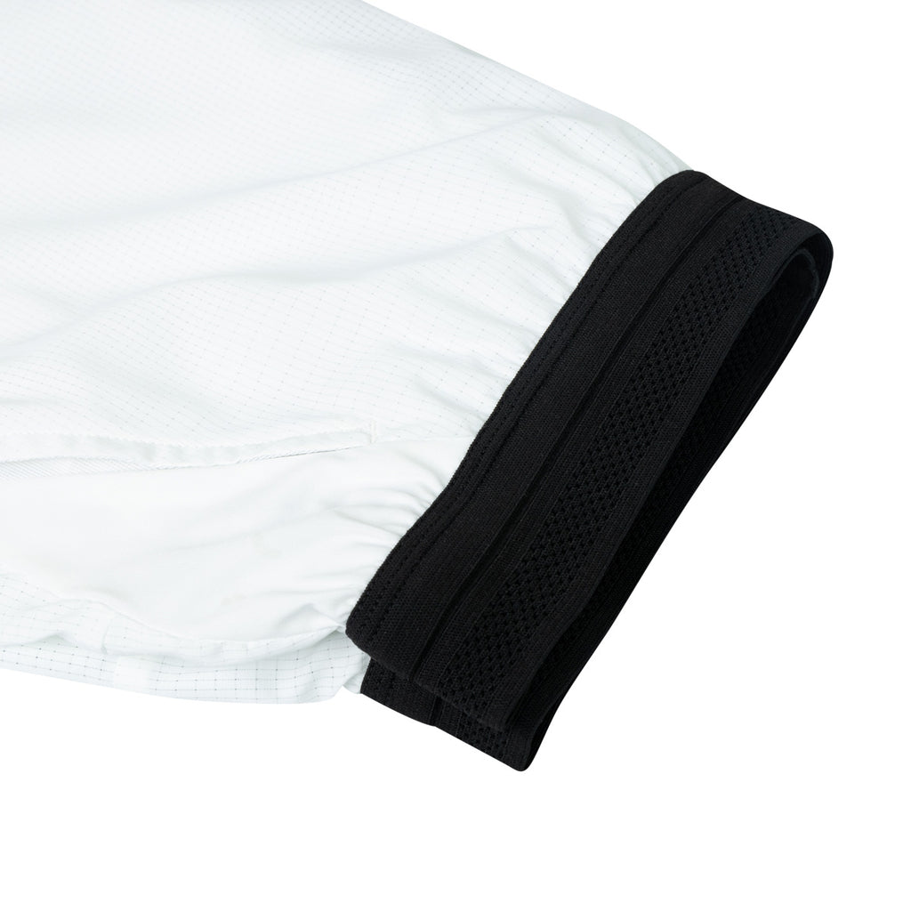 Ari Men Breathe 2in1 V3 Running Shorts 3 Inches White White Silver
