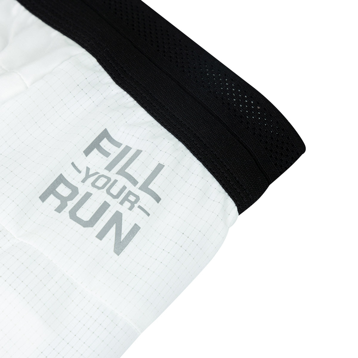 Ari Men Breathe 2in1 V3 Running Shorts 3 Inches White White Silver
