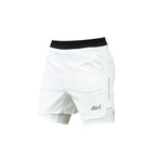 Ari Women Breathe 2in1 V3 Running Shorts 3 Inches White White Silver
