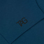 ARI TAG FULL ZIP HOODED JACKET - NAVY/NAVY/BLACK