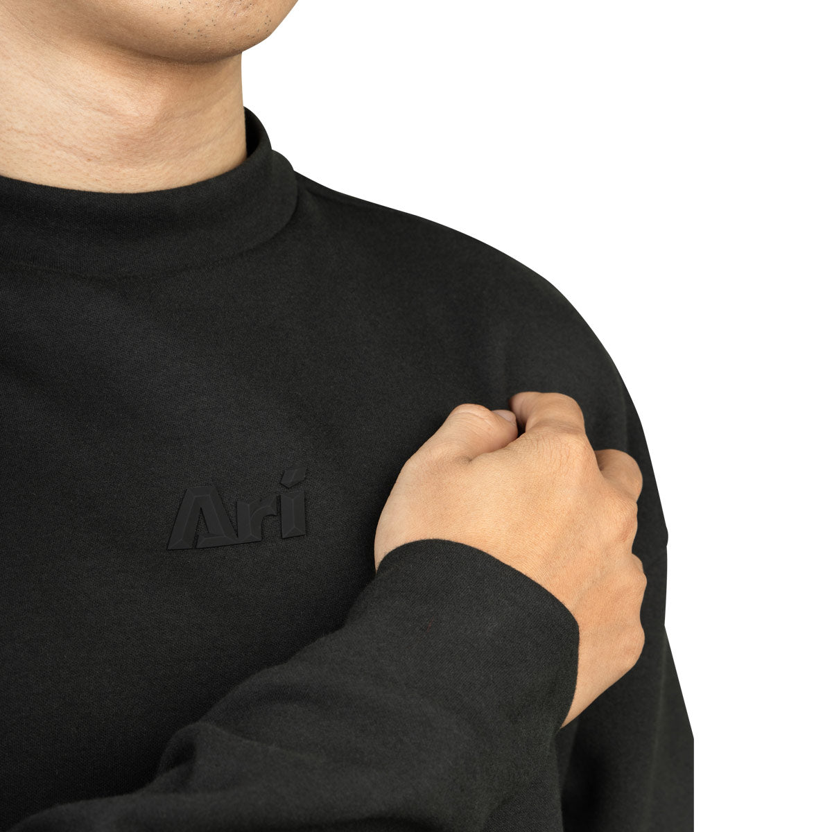ARI TAG SWEATSHIRTS - BLACK/BLACK/BLACK