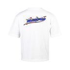 ARI THAILAND 12 OLE OLE OH OVERSIZED TEE - WHITE/BLUE/RED