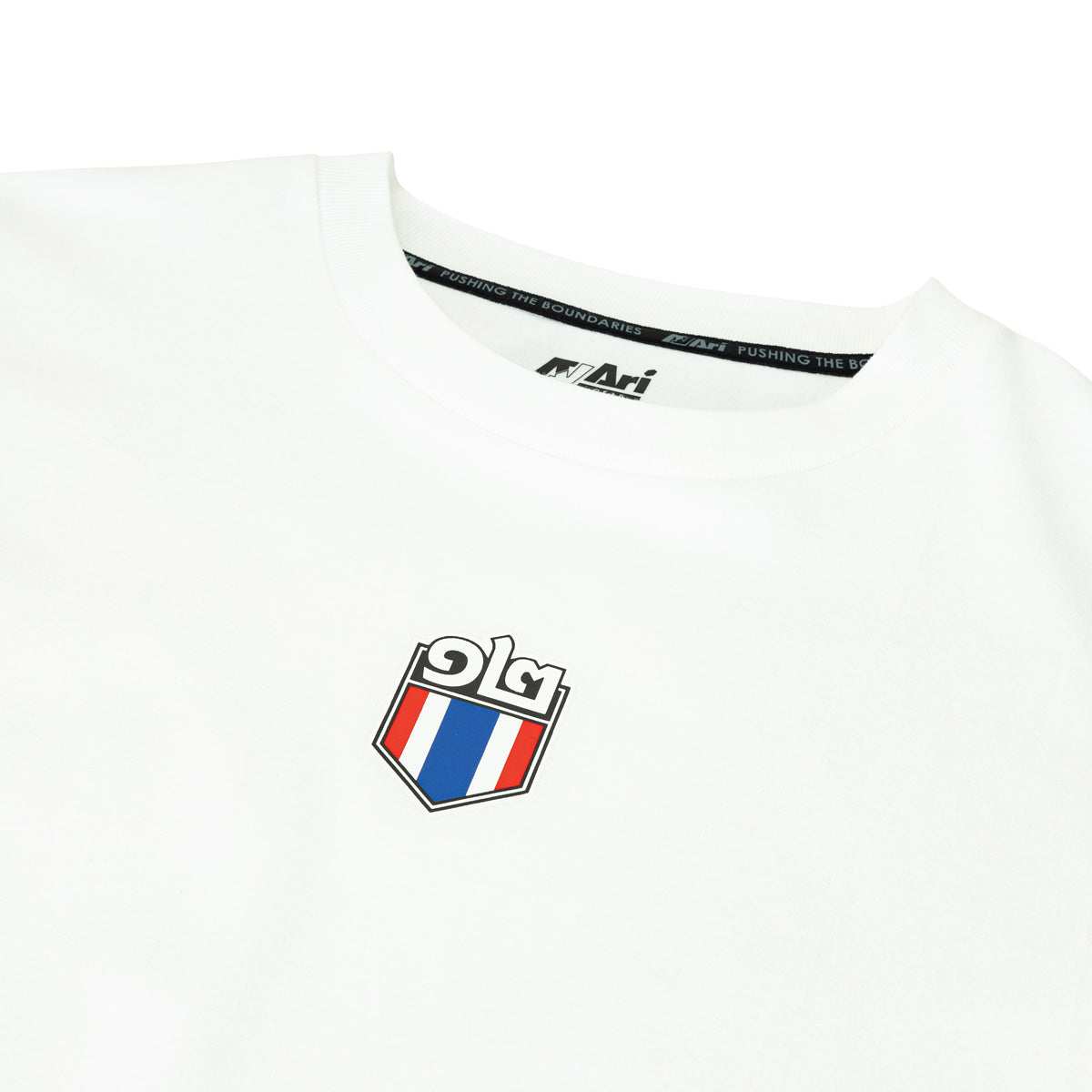 ARI THAILAND 12 OLE OLE OH OVERSIZED TEE - WHITE/BLUE/RED