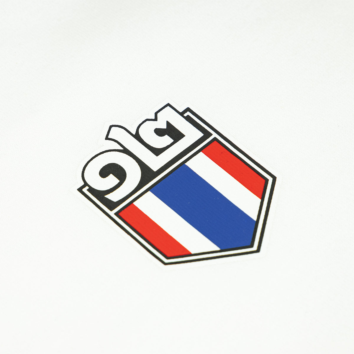 ARI THAILAND 12 OLE OLE OH OVERSIZED TEE - WHITE/BLUE/RED