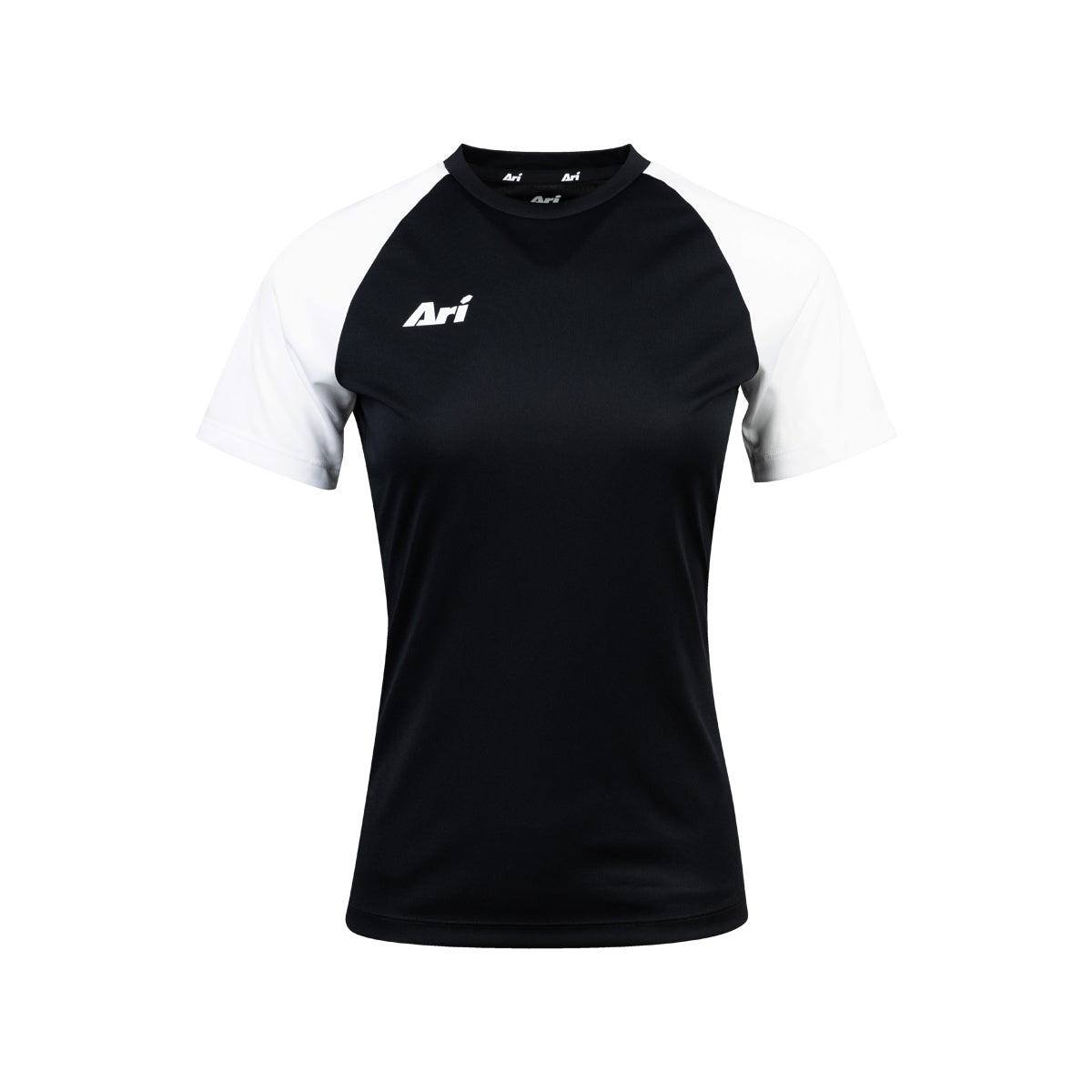 ARI WOMEN ESSENTIAL 2TONES TEAM JERSEY - BLACK/BLACK/WHITE