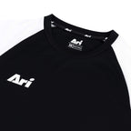 ARI WOMEN ESSENTIAL 2TONES TEAM JERSEY - BLACK/BLACK/WHITE