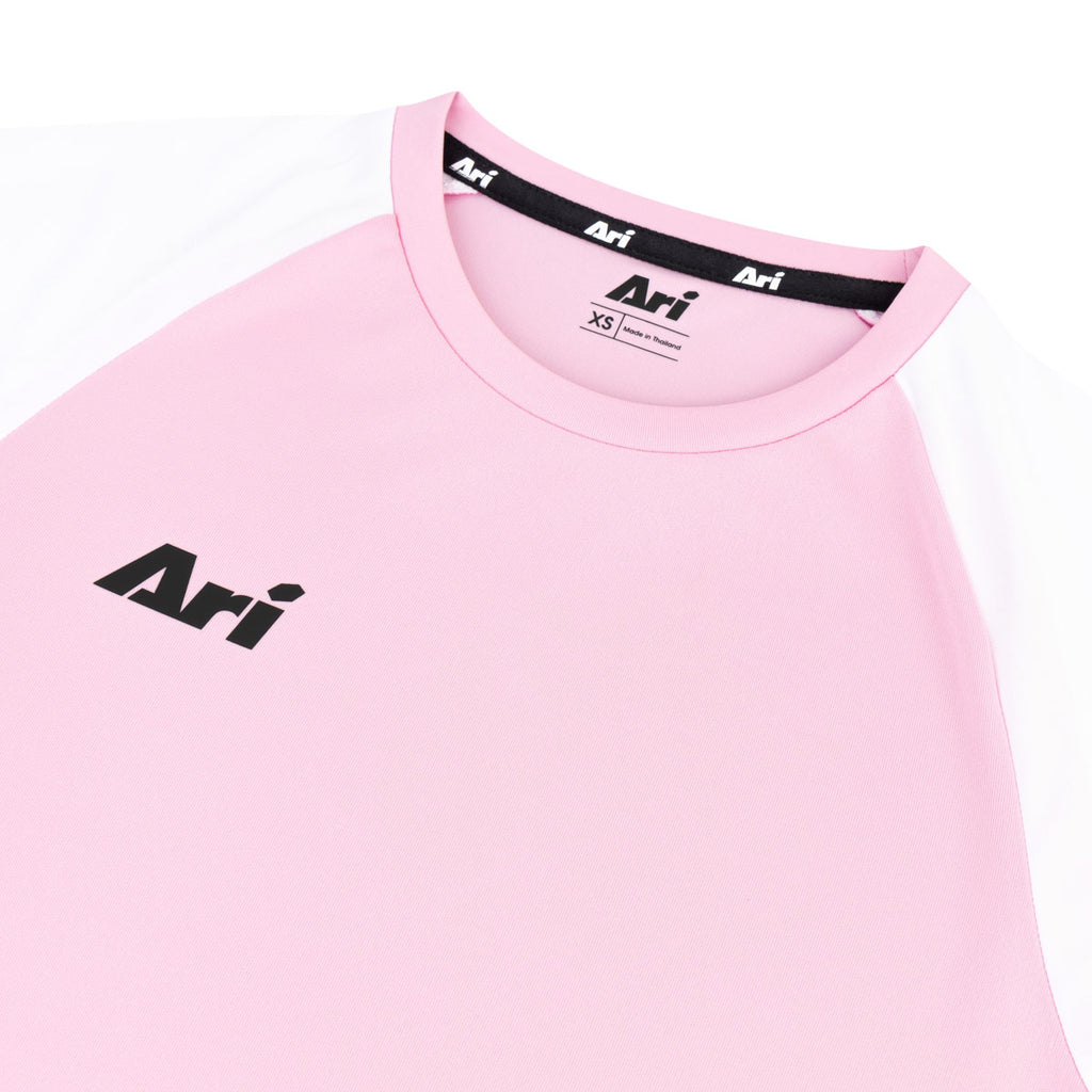ARI WOMEN ESSENTIAL 2TONES TEAM JERSEY - PINK/PINK/WHITE